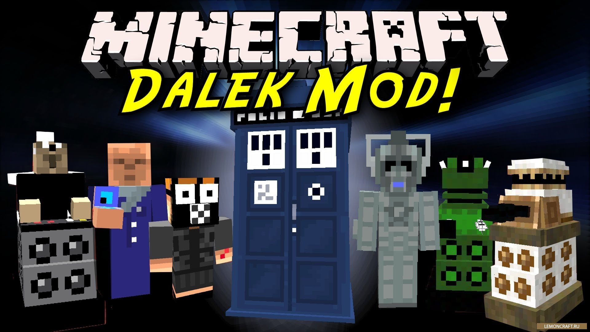 Мод на сериал Доктор Кто The Dalek [1.12.2] [1.8] [1.7.10]