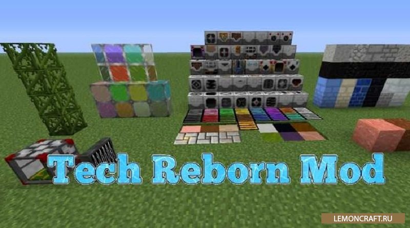 Мод на ремейк к GregTech и IndustrialCraft 2 Tech Reborn [1.16.2] [1.15.2] [1.14.4] [1.12.2]