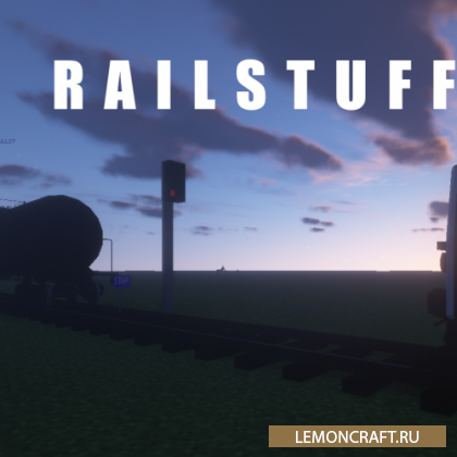 Мод на декорации для ЖД Railstuff [1.12.2]